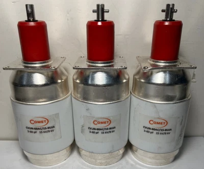 $199.95 • Buy Comet CVUN-60AC/15-BUJA 3-60pF 15/9kV Vacuum Variable Capacitor