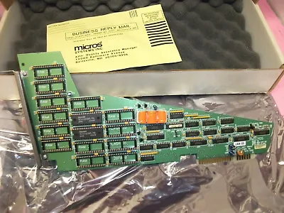 Vintage Micros Memory Ram Expander Circuit Board Card 400437 NEW MEB2 OLD PC-? • $19