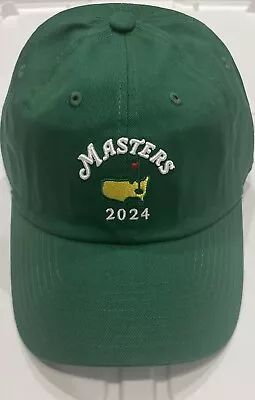 2024 Masters Golf Hat Dated Green Cap From Augusta National Adjustable • $74.79