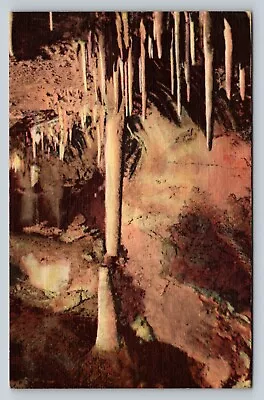 The Broken Column Temple Of Silence Cave Of The Winds VINTAGE Postcard • $1