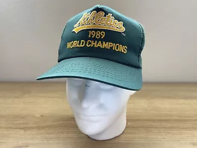 Oakland Athletics A's 1989 World Champions Snapback Cap Hat Sport Specialties • $34.99