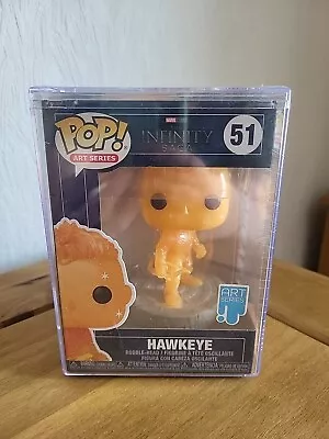 Funko POP! Artist Series 51: The Infinity Saga-Hawkeye In Official POP! Case • £5