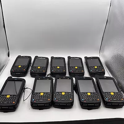 Lot Of 10Motorola MC55 Wireless Barcode QR Code Scanner MC5574  AND MultiCharger • $174.99