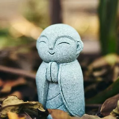 Japanese Jizo Monk Statue Praying Buddha Jizo Statue Figurine Memorial Statu... • $19.08