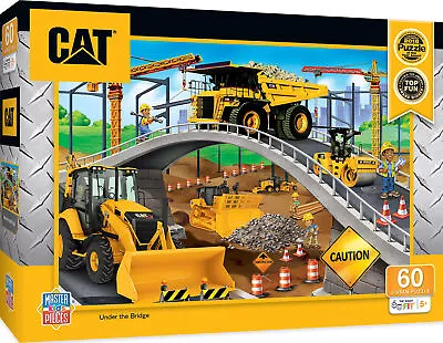 CAT - Under The Bridge 60 Piece Kids Jigsaw Puzzle • $14.99