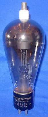 Good Western Electric 249B Engraved Base Vacuum Tube • $249.99