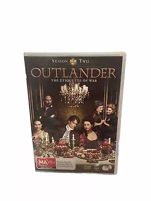 Outlander Season 2 (DVD 2015) Region 4 The Etiquette Of War 6 DVD Set Free Post • $10.90