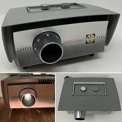 Vintage Super Technicolor 510 Instant 8mm Projector ✅TESTED WORKS! • $29.99