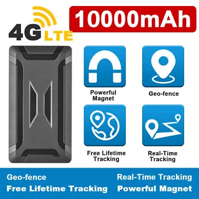 10000mAh 4G GPS Tracker Magnetic Vehicle Car Real Time LIVE Tracking Anti Theft • $67.31