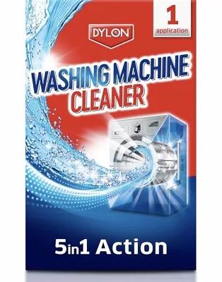 Dylon Washing Machine Cleaner 5-In-1 Action 1 Application Removes Limescale • £2.48