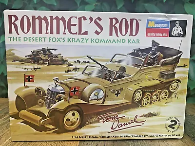 Sealed Model Kit Monogram Rommel's Rod Tom Daniel #85-42 Scale 1:24 • $55.20