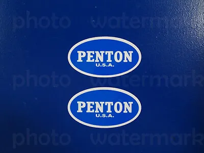 2x Penton Decals Vintage Stickers Graphics Aufklebers KTM ISDT Vinduro 250 360 • $5.99