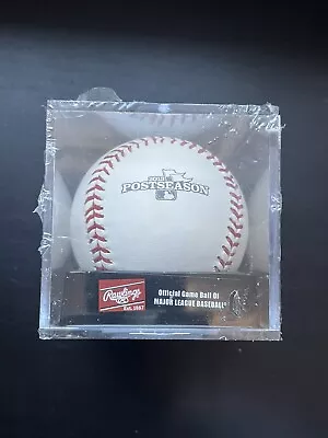 Rawlings Official Baseball 2013 Postseason Ball Stamped New And Sealed • $99.99