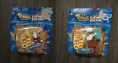 Rabbids Invasion The Driller & Starfish Friend 3  Figure (Series 1) New • $3.69