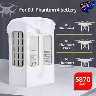 $149 • Buy Replacement For DJI Phantom 4 15.2V LiPo Intelligent Flight Battery 5870mAh New