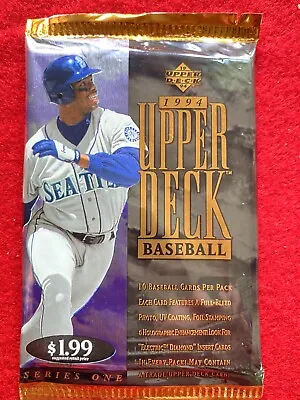 1994 Upper Deck Baseball Pack MICKEY MANTLE KEN GRIFFEY JR AUTOGRAPHS $5000? 🔥 • $29.95