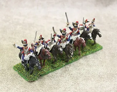 28mm Napoleonic Metal FRENCH CAVALRY X7 Painted 14461 • £14.99