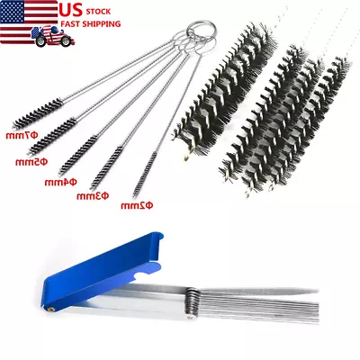 $7.49 • Buy Carb Jet Cleaning Tools Set Carburetor Wire Cleaner Kit For Motorcycle ATV Parts