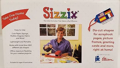 NEW Sizzix - Red Personal Die Cutter Machine By Provo Craft Ellison • $59