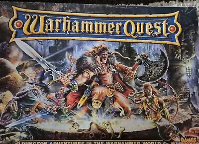 Warhammer Quest 1995 Board Game Games Workshop Very Good Condition 100% Complete • £210