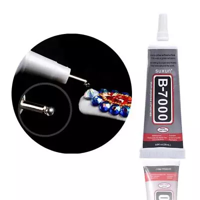 Rhinestone Glue  B-7000 Adhesive Jewelry Nails Glass Phone Multi-purpose. • $2.27