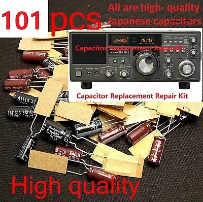 Yaesu FRG-7700 Capacitor Replacement Repair Kit / 101pcs High Quality Capacitors • $39.99