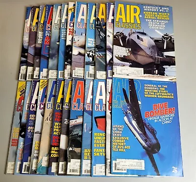 Air Classics Magazine Lot Of 24 Complete Years *Year 1987 & 1988*  ~ Z76D • $34.95