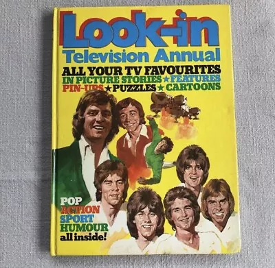 Vintage Look-in Hardback Annual 1975 • £3.99