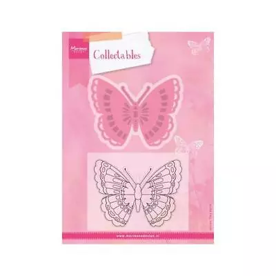 Marianne Design Collectables  Tiny's Butterfly 1 Die & Clear Stamp- COL1317 • £6.75