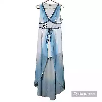 Tim Burton’s Corpse Bride Size Large Women’s Costume Mini Dress Sheer Back Flaw • $24.88