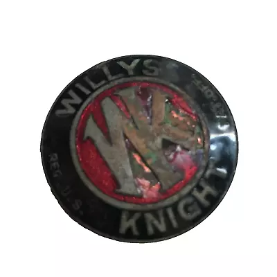 Antique  Willys Knight  Automobile Hood/radiator Emblem • $5