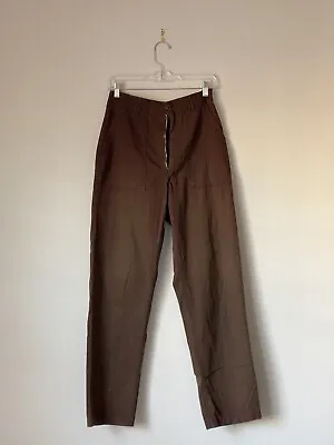 Vintage 60s OG-107 Vietnam Fatigue Brown Army Military Pants Men’s 28x32 • $78