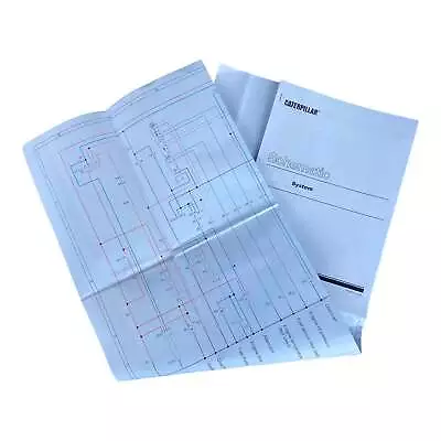 Caterpillar CAT CP44 CS44 Soil Compactor Electrical Schematic Service Manual • $85