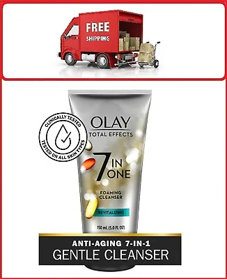Olay Total Effects Revitalizing Foaming Facial Cleanser All Skin Types 5.0 Fl O • $11.78