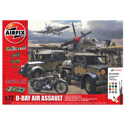 £37.45 • Buy Airfix D-Day Air Assault Diorama Model Kit Gift Set Scale 1:72 A50157A