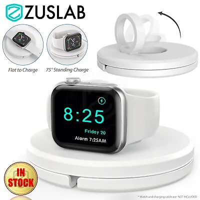 $9.95 • Buy For Apple Watch 8 SE 7 6 5 4 3 38 40 41 42 44 45mm Stand Charging Dock Portable