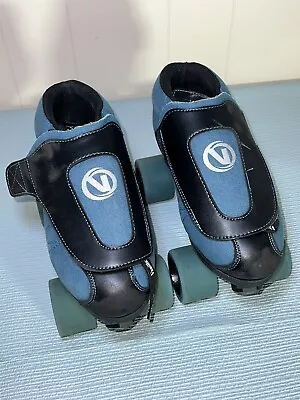 VNLA Vanilla Jam Skates Quad Roller  Code Blue MENS Size 7 Womens Size 8 • $149.99