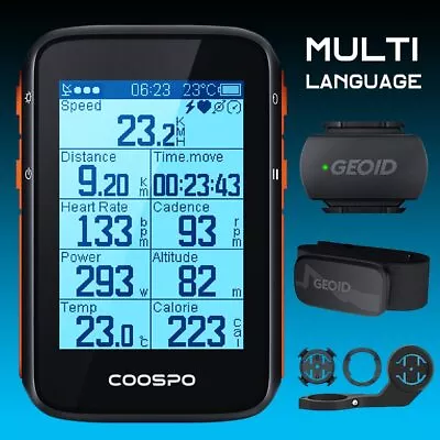 Bike Computer 2.6inch Bicycle Speedometer Odometer Multi-Language Cycling New • $148.84