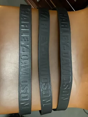 Three Harley Davidson Belts. Sz 36-38 Leather Belts • $30