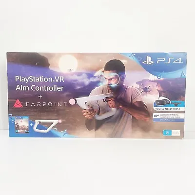 Sony Playstation 4 PS4 PS VR Aim Controller And Farpoint Bundle + Box • $138.88