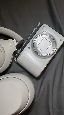 TESTED & WORKED PERFECTLY - WHITE SONY DSC HX10V Including Accessories • $160