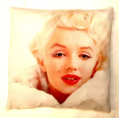 Marilyn Monroe Digital Printed Cushion Cover Marilyn White • £2.99