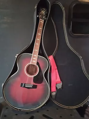 Vintage Yamaha FJ 645A Acoustic Guitar With Case Blue Jean Taken Care Of NICE • $289