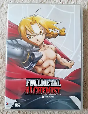 Full Metal Alchemist DVD The Curse 4 Episodes 105 Minutes Adult Owned Volume 1 • $8.98