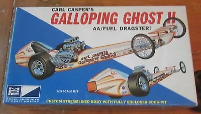 MPC Carl Casper Galloping Ghost II AA/Fuel Dragster 1/25 Built 60s Drag In Box • $225