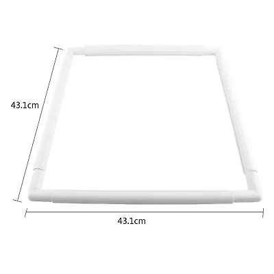 Plastic Clip Frame Hoop For Embroidery Cross Stitch Quilting Needlepoint Tool • $22.49