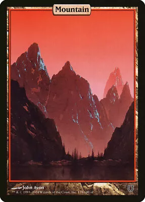 MTG Mountain (139) [Unhinged Heavily Played] • £4.50