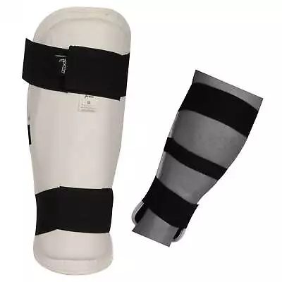 Vinyl Shin Guard - MMA Boxing Muay Thai Karate Training & Protection • $19.95