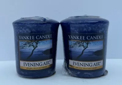 Yankee Candle Evening Air Votive Sampler 49g X 2 • £9.99