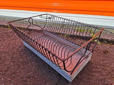 Vintage French Dish Drainer Drying Rack  • $47